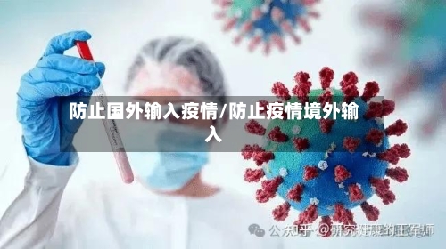防止国外输入疫情/防止疫情境外输入-第2张图片