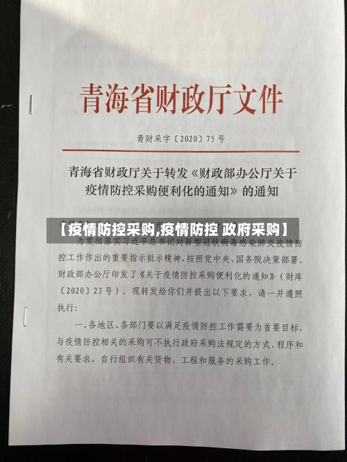 【疫情防控采购,疫情防控 政府采购】